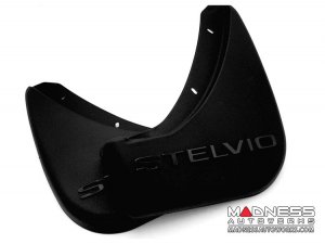 Alfa Romeo Stelvio Splash Guards - Rear - Non QV Models